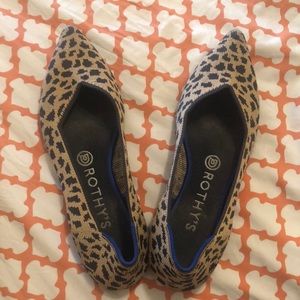 Leopard print Rothy’s